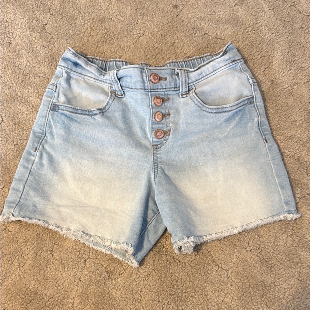 Light Blue Denim Girl’s Shorts